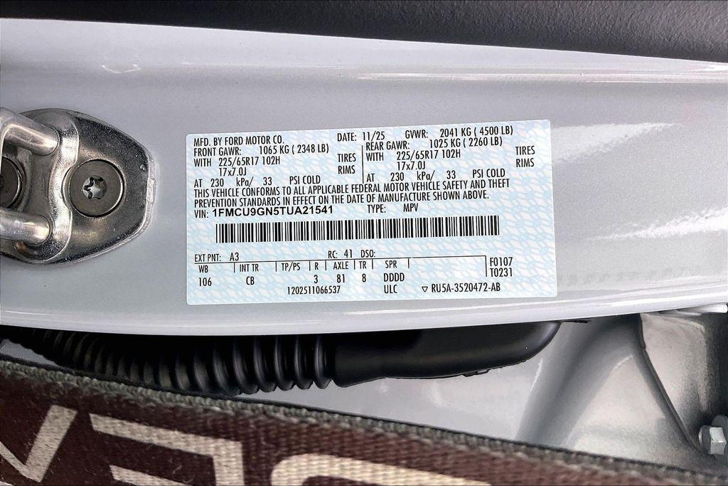 new 2026 Ford Escape car, priced at $29,647