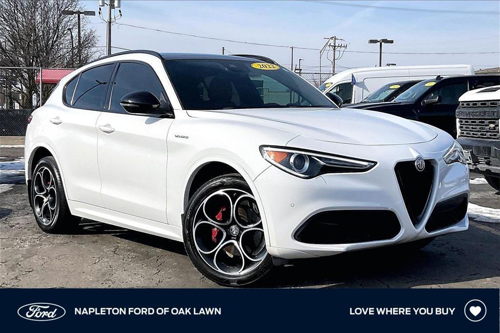 used 2022 Alfa Romeo Stelvio car, priced at $21,440