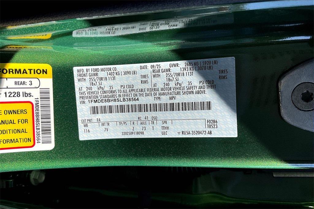 new 2025 Ford Bronco car, priced at $46,948