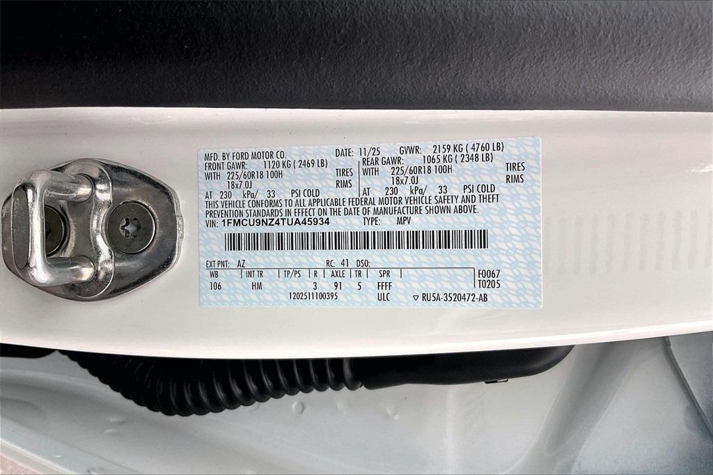 new 2026 Ford Escape car, priced at $34,970