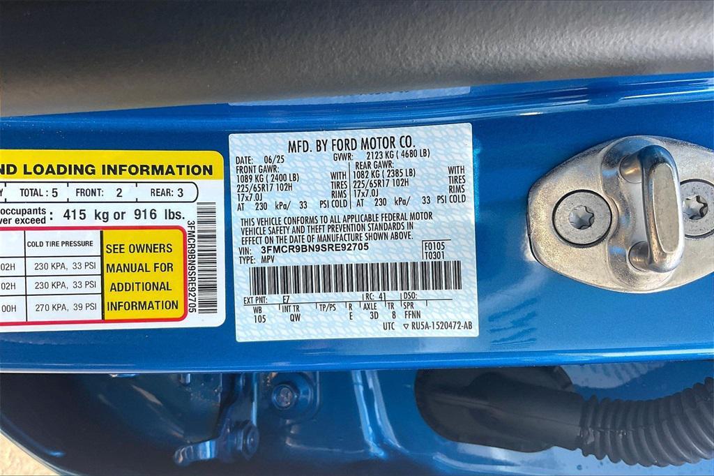 new 2025 Ford Bronco Sport car, priced at $29,279