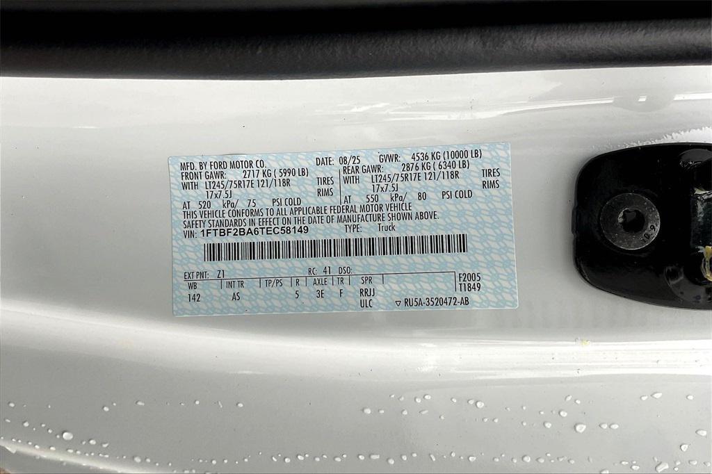 new 2026 Ford F-250 car, priced at $48,384