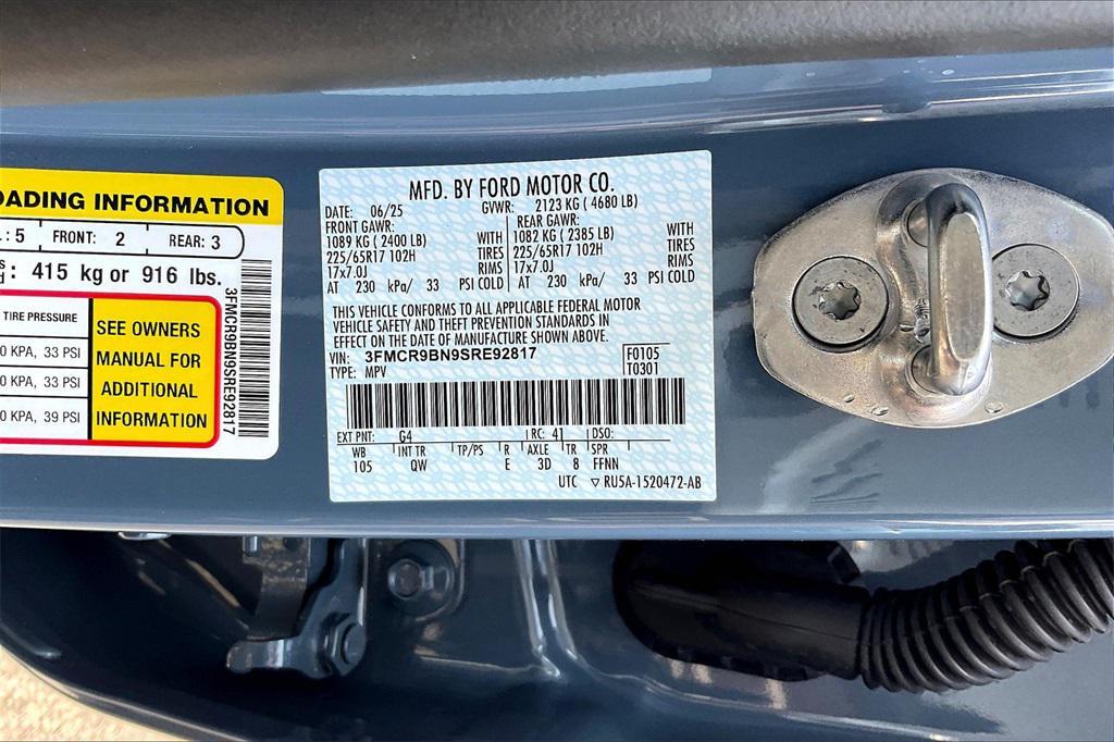 new 2025 Ford Bronco Sport car, priced at $32,862