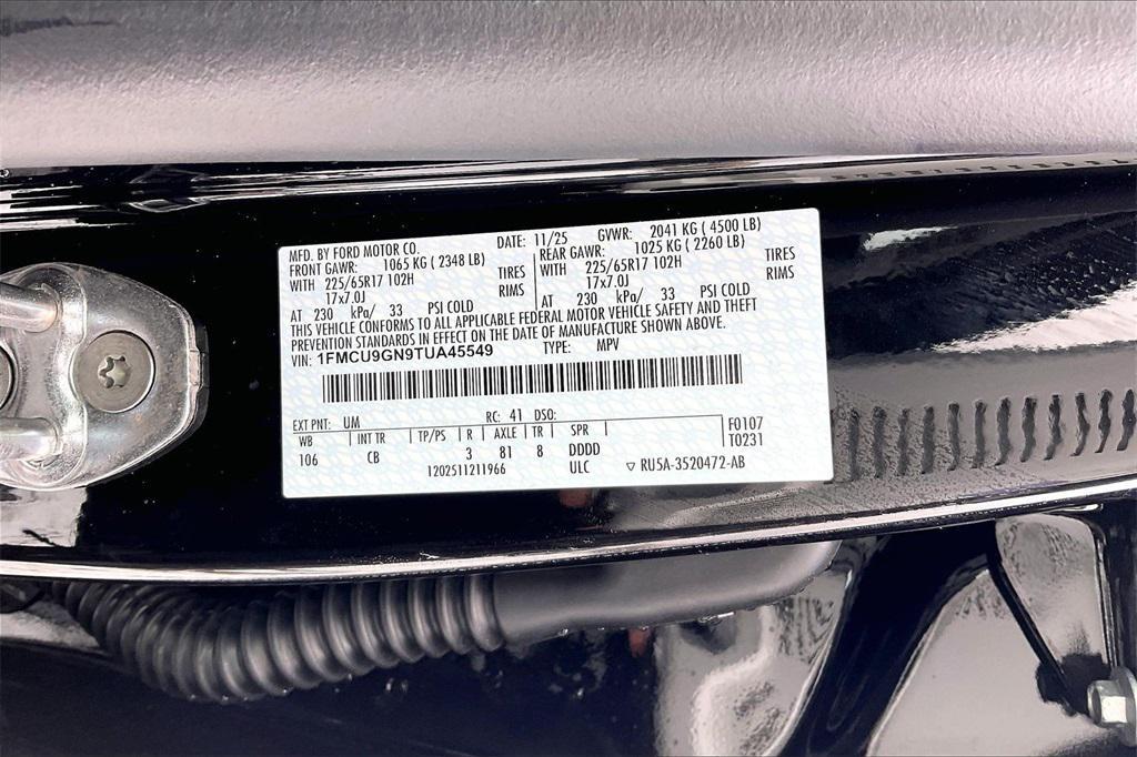 new 2026 Ford Escape car, priced at $27,897