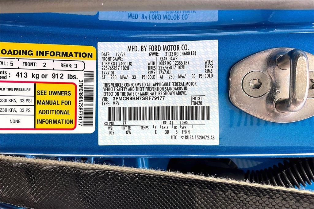 new 2025 Ford Bronco Sport car, priced at $33,929