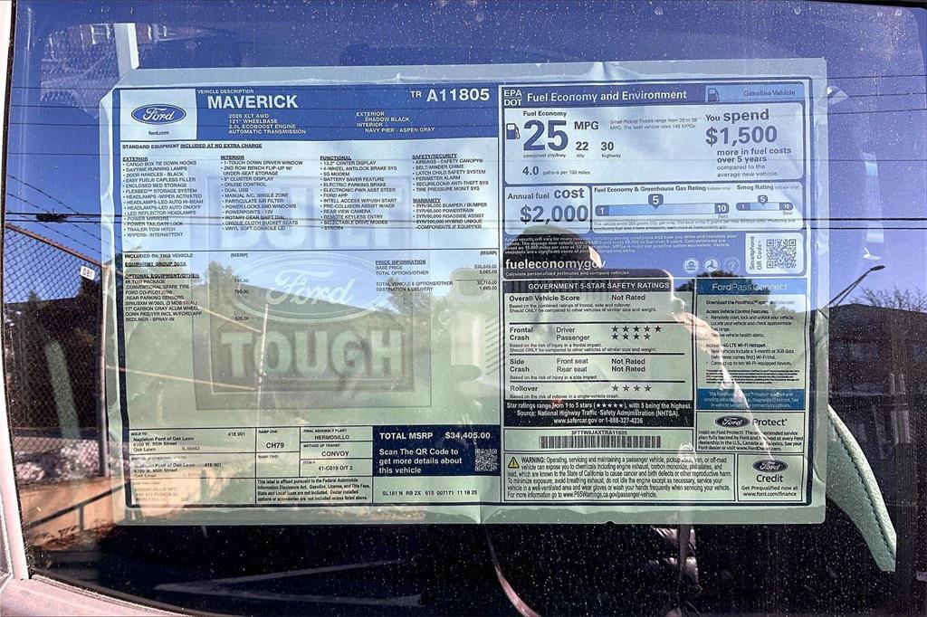 new 2026 Ford Maverick car, priced at $32,589