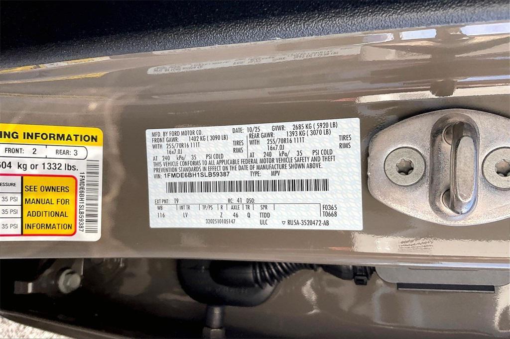 new 2025 Ford Bronco car, priced at $39,590