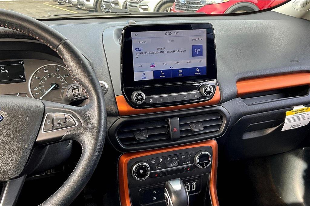 used 2022 Ford EcoSport car, priced at $16,460
