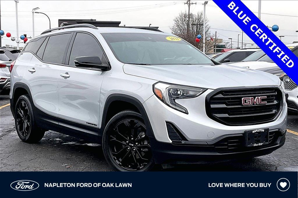 used 2021 GMC Terrain car, priced at $19,985
