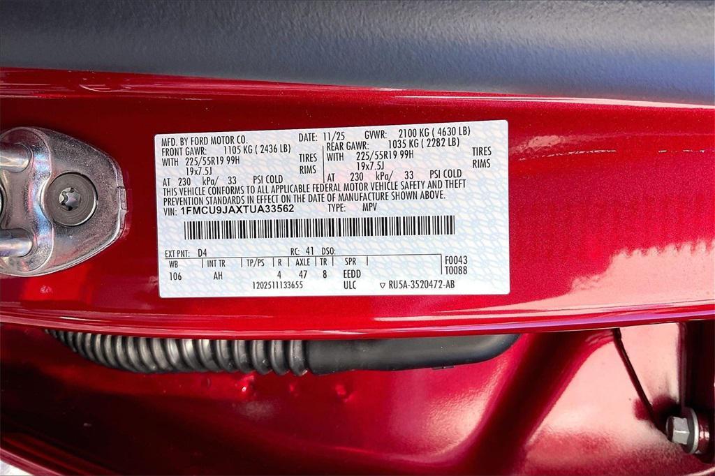 new 2026 Ford Escape car, priced at $39,152