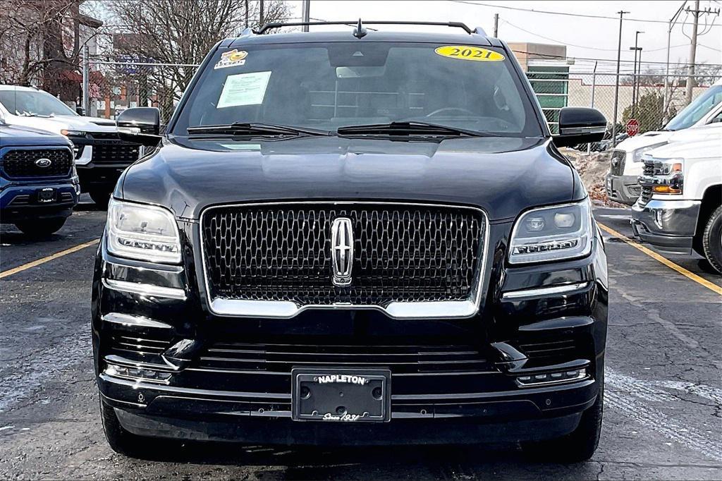 used 2021 Lincoln Navigator car, priced at $41,880