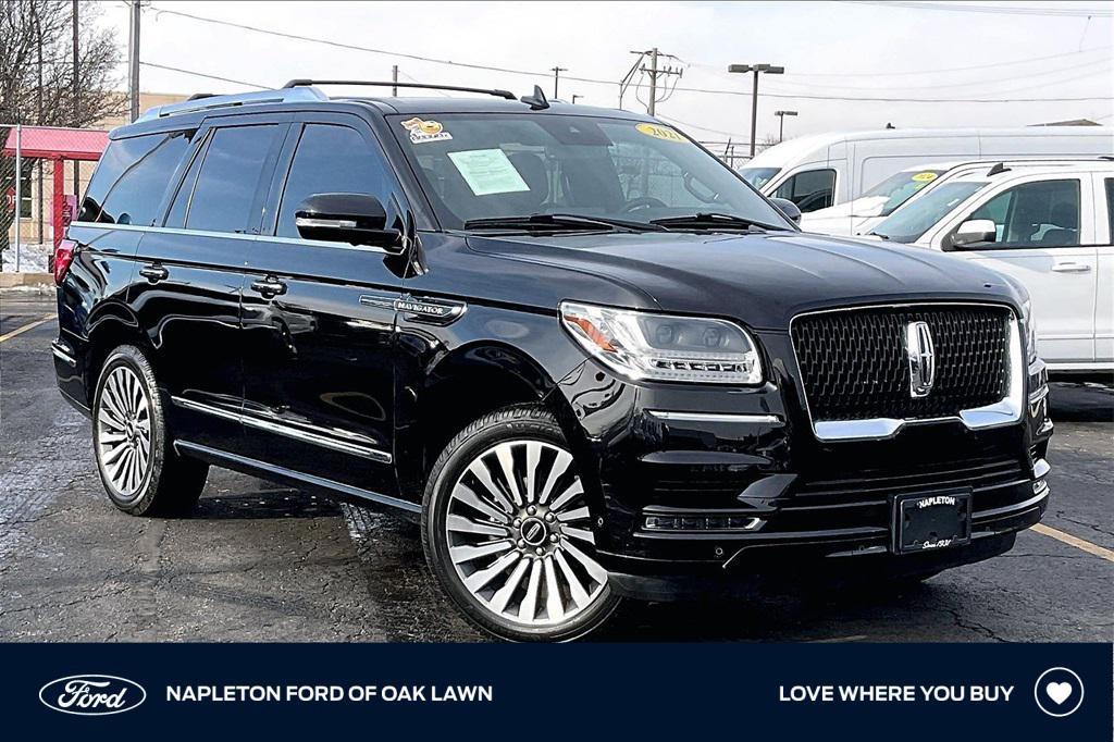 used 2021 Lincoln Navigator car, priced at $41,880