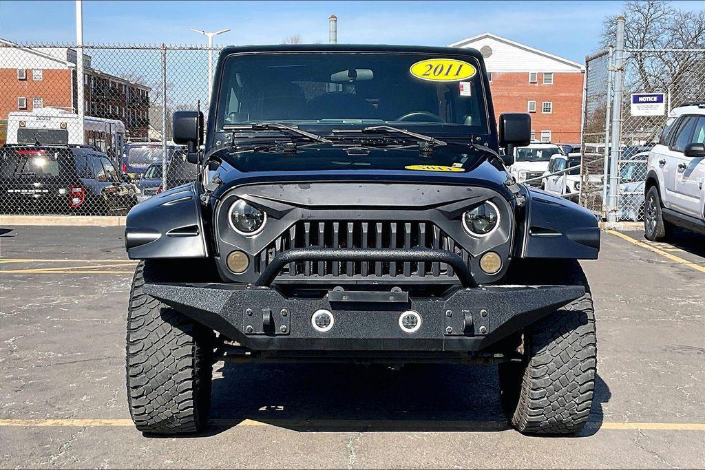 used 2011 Jeep Wrangler Unlimited car, priced at $11,765