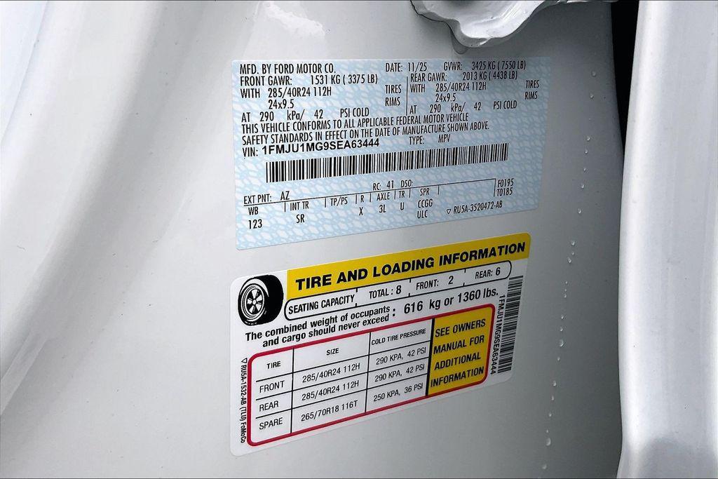 new 2025 Ford Expedition car, priced at $93,510