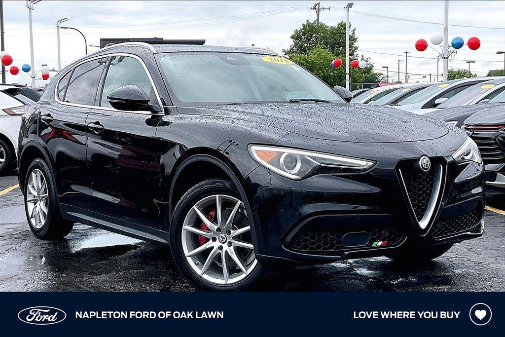 used 2018 Alfa Romeo Stelvio car, priced at $16,097