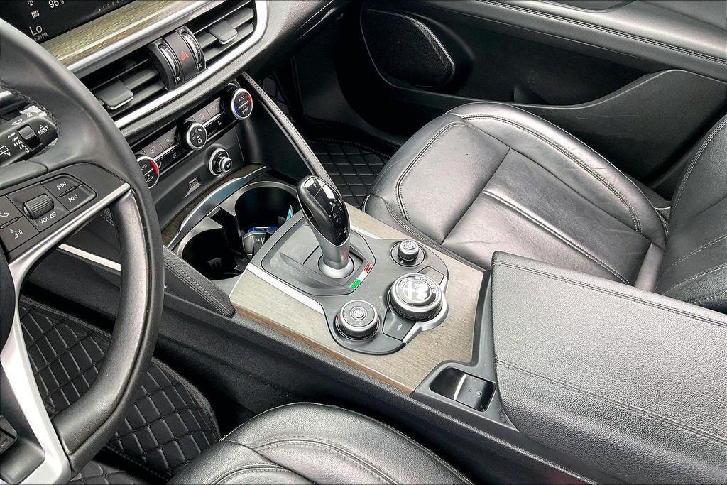 used 2018 Alfa Romeo Stelvio car, priced at $16,097