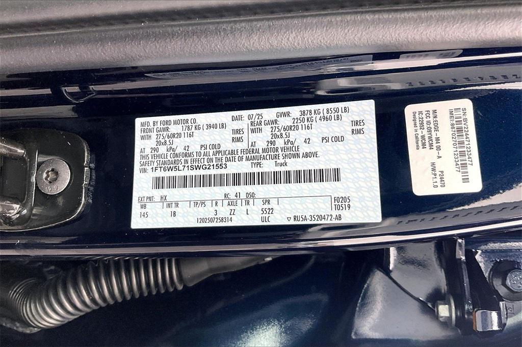 new 2025 Ford F-150 Lightning car, priced at $69,621