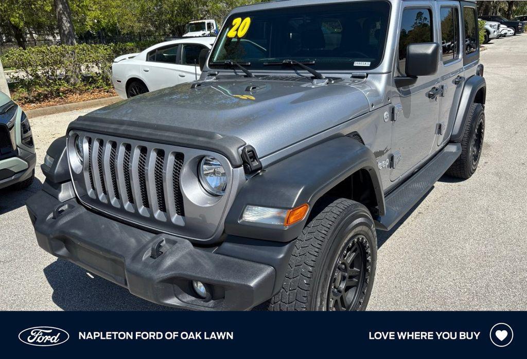 used 2020 Jeep Wrangler Unlimited car, priced at $25,985