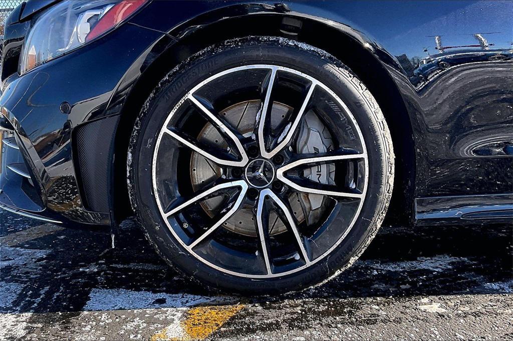 used 2021 Mercedes-Benz AMG C 43 car, priced at $39,985
