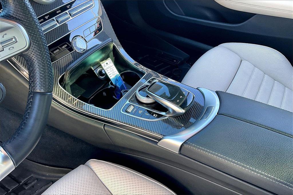 used 2021 Mercedes-Benz AMG C 43 car, priced at $39,985