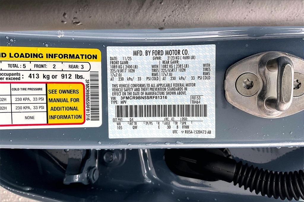 new 2025 Ford Bronco Sport car, priced at $32,755