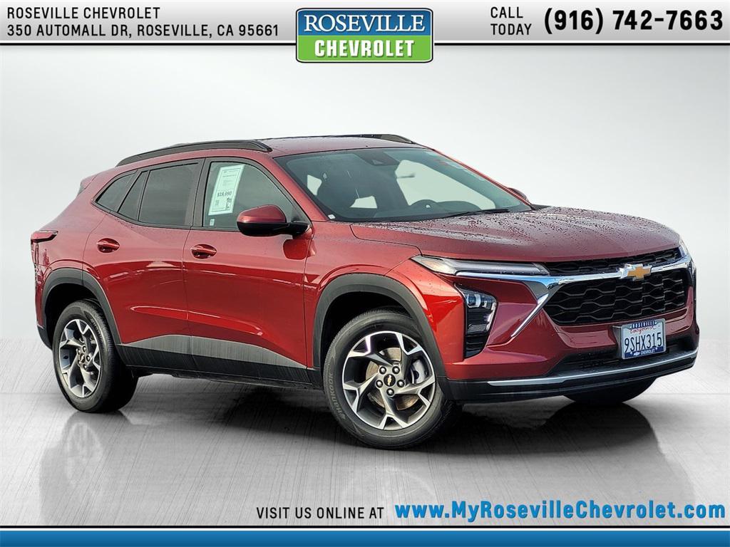 used 2025 Chevrolet Trax car, priced at $19,990