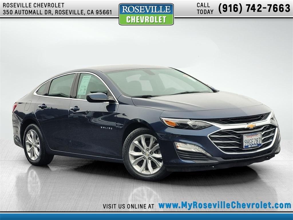used 2021 Chevrolet Malibu car, priced at $17,799
