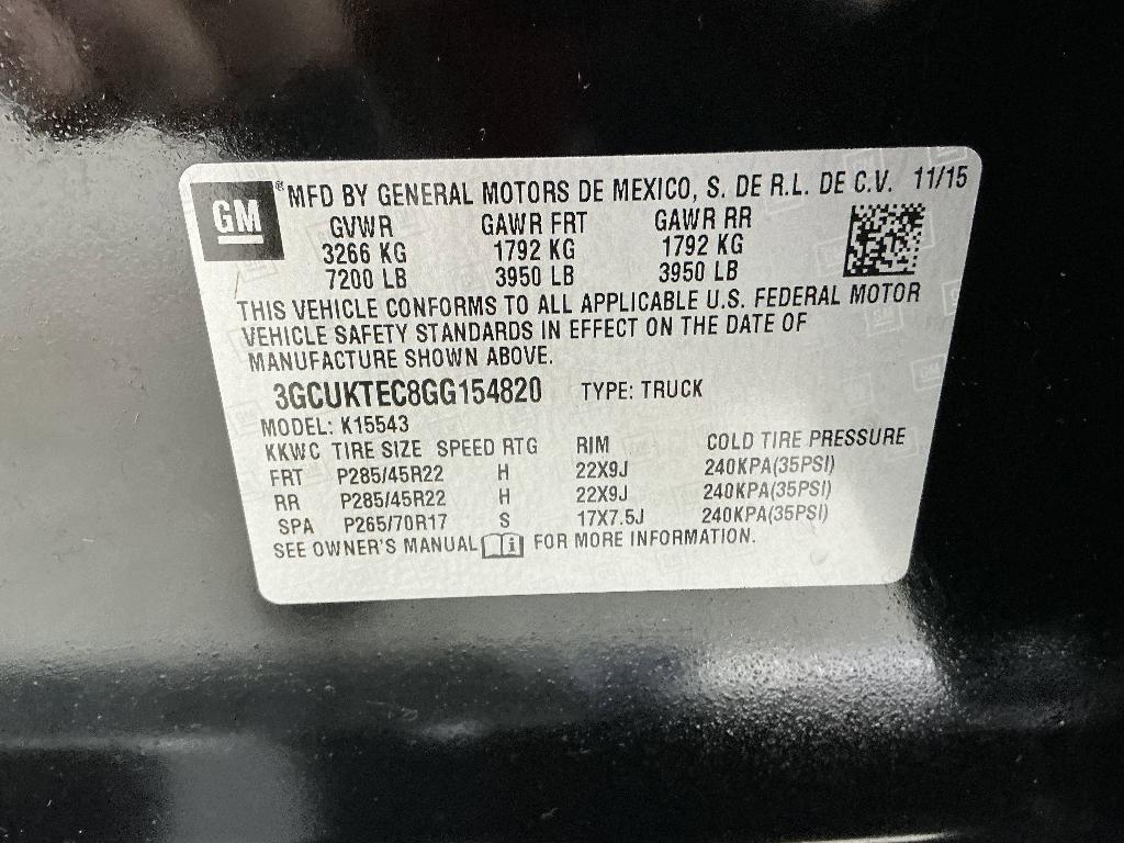used 2016 Chevrolet Silverado 1500 car, priced at $25,991