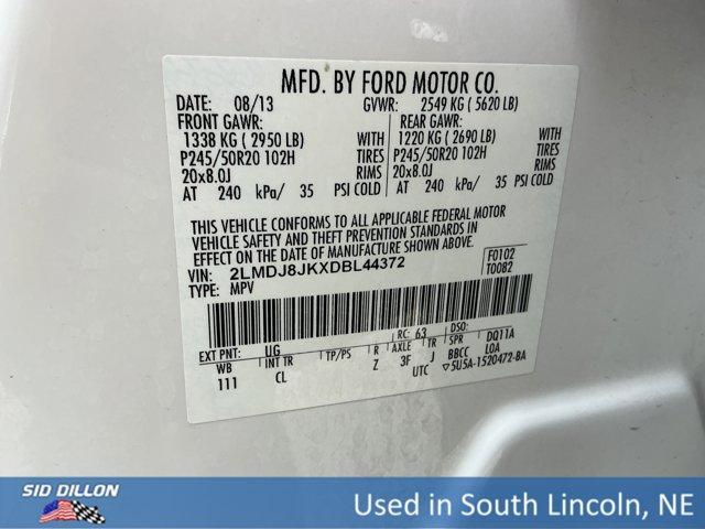 used 2013 Lincoln MKX car