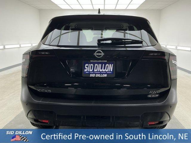 used 2025 Nissan Kicks car, priced at $24,892
