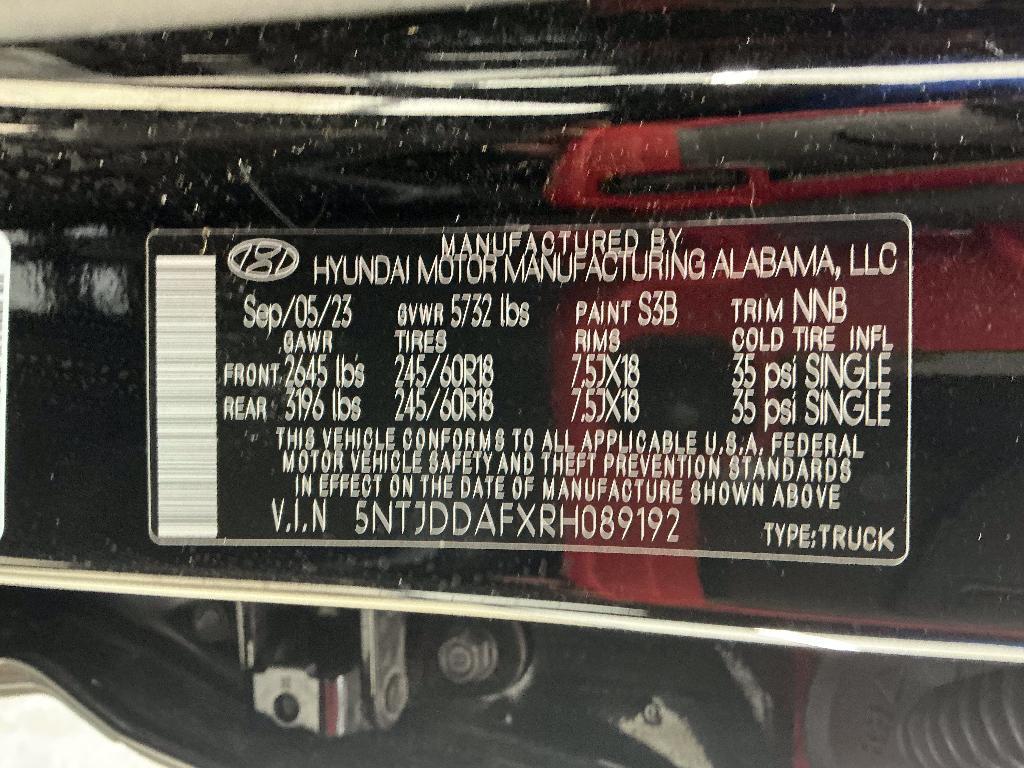 used 2024 Hyundai SANTA CRUZ car, priced at $33,691