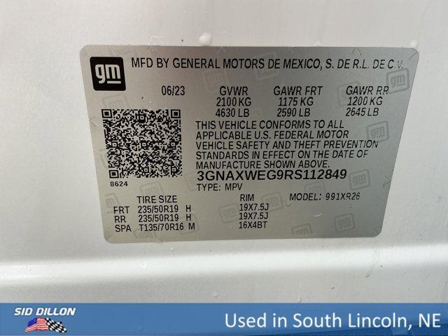used 2024 Chevrolet Equinox car, priced at $29,991