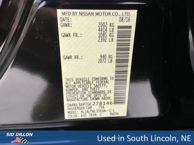 used 2016 Nissan Altima car, priced at $16,991