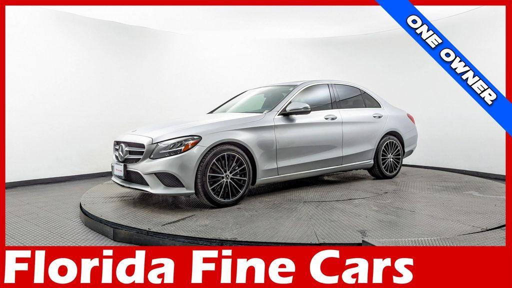used 2021 Mercedes-Benz C-Class car, priced at $18,299