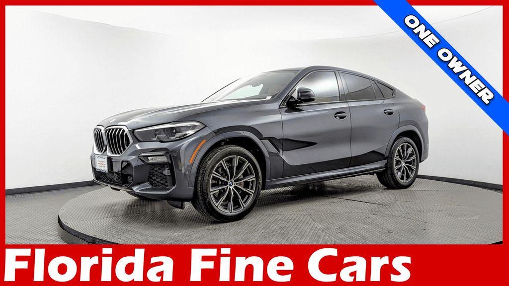 used 2021 BMW X6 car, priced at $37,999