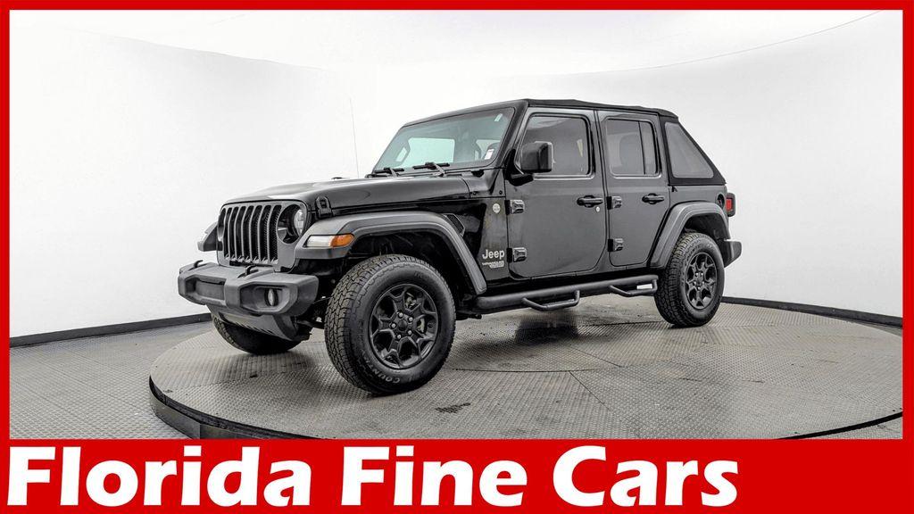 used 2020 Jeep Wrangler Unlimited car, priced at $17,299