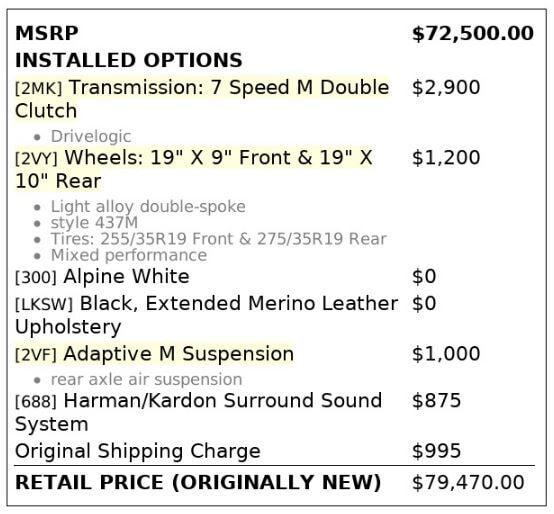 used 2015 BMW M4 car, priced at $31,397