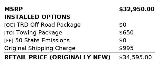 used 2016 Toyota Tacoma car, priced at $18,999