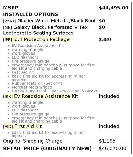 used 2021 Volkswagen ID.4 car, priced at $16,299