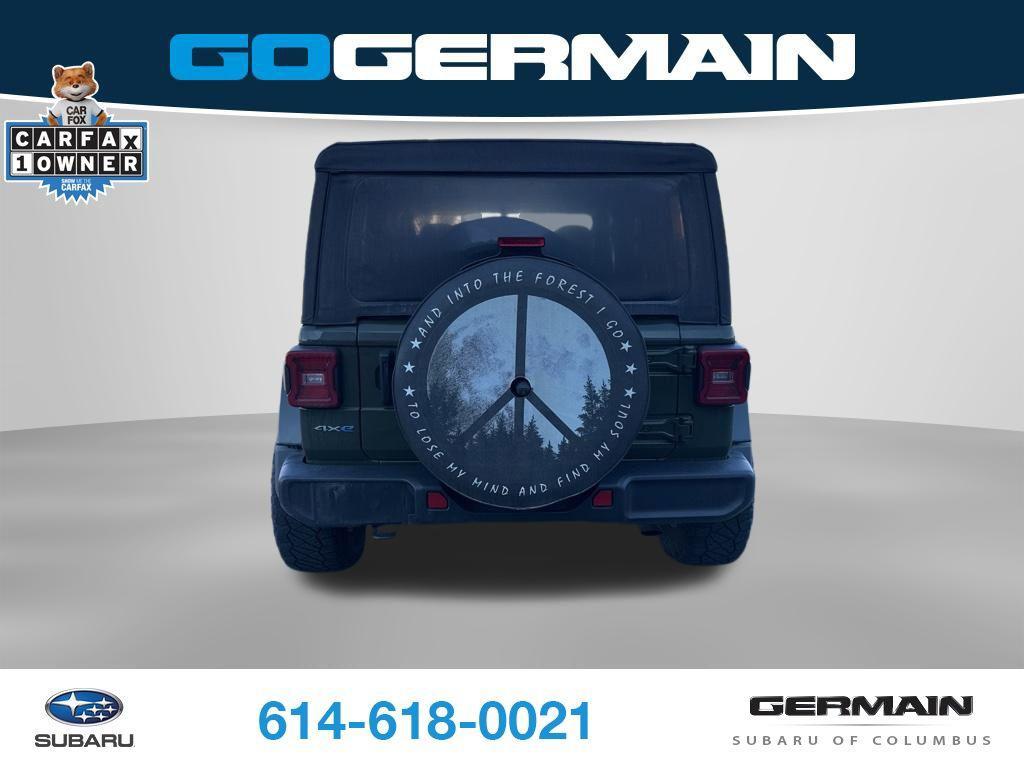 used 2021 Jeep Wrangler Unlimited 4xe car, priced at $23,391