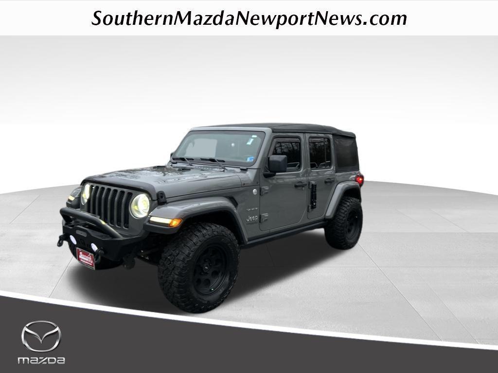 used 2018 Jeep Wrangler Unlimited car, priced at $22,617