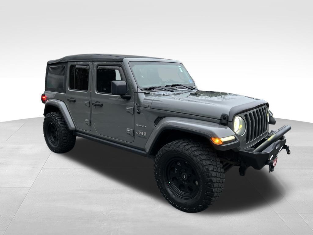 used 2018 Jeep Wrangler Unlimited car, priced at $22,617