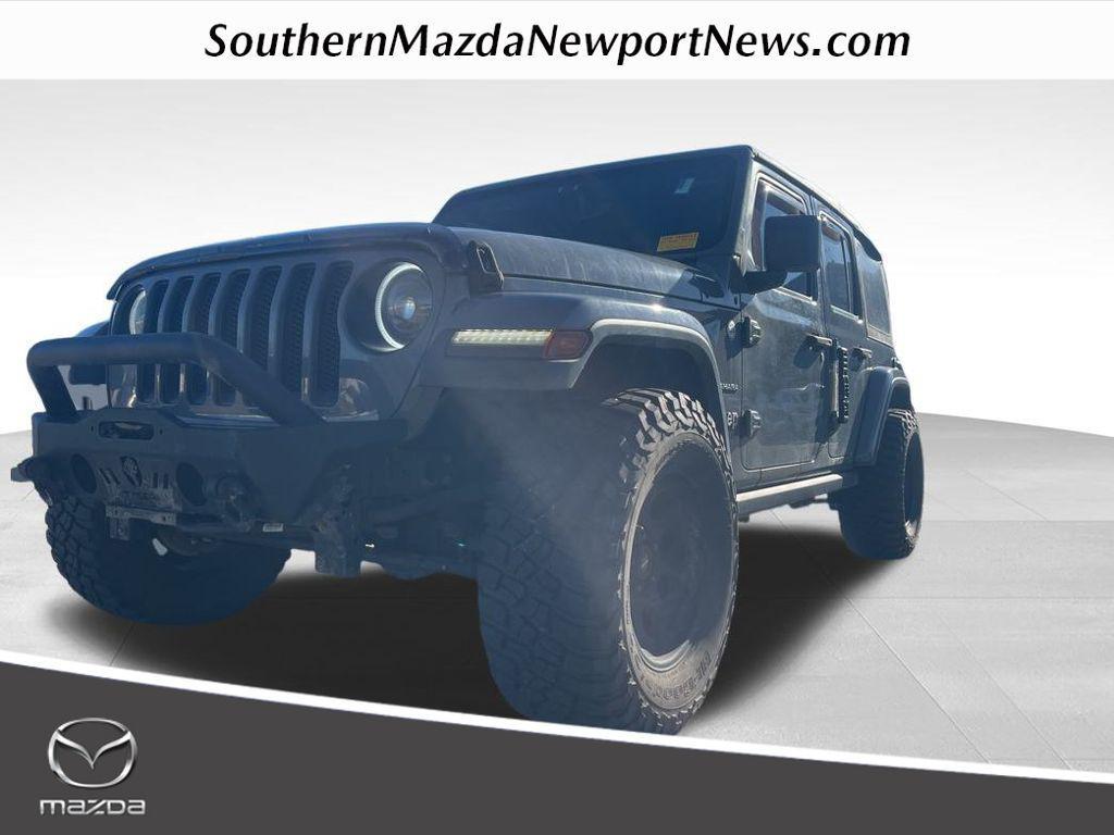 used 2018 Jeep Wrangler Unlimited car, priced at $23,902