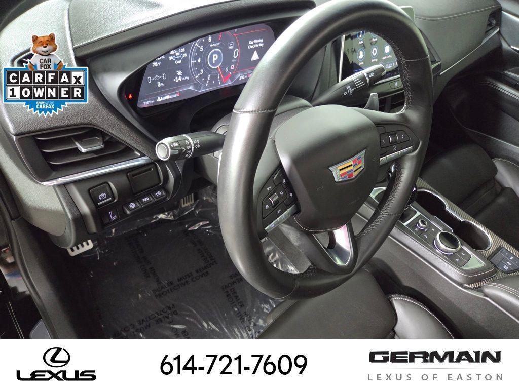 used 2023 Cadillac CT4-V car, priced at $68,969