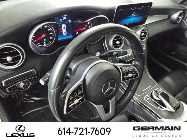 used 2019 Mercedes-Benz C-Class car, priced at $18,423