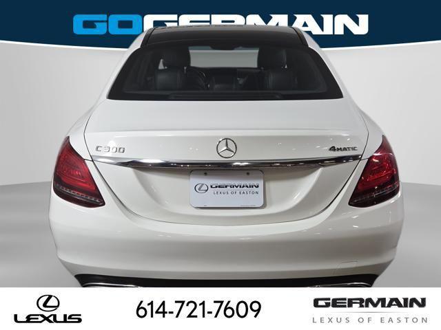 used 2019 Mercedes-Benz C-Class car, priced at $18,423
