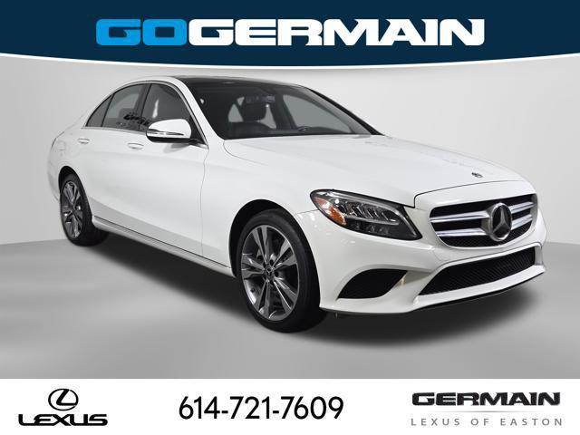 used 2019 Mercedes-Benz C-Class car, priced at $18,423