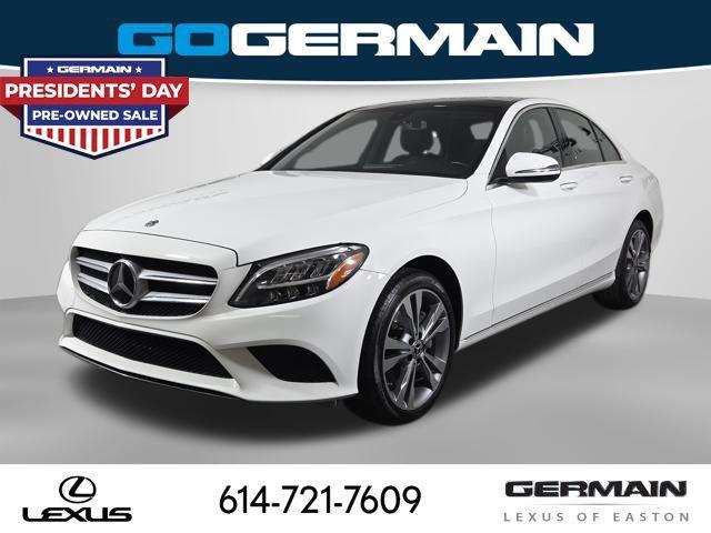 used 2019 Mercedes-Benz C-Class car, priced at $18,423