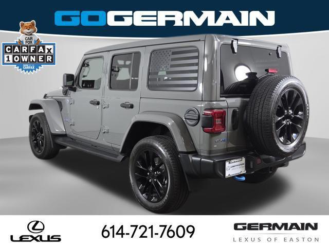 used 2022 Jeep Wrangler Unlimited 4xe car, priced at $31,933