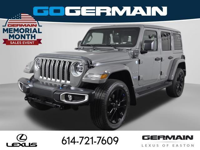used 2022 Jeep Wrangler Unlimited 4xe car, priced at $31,933